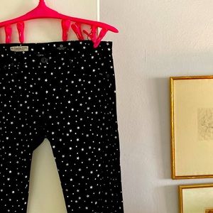 AG ankle star print pant